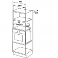 Lò vi sóng kết hợp nướng âm tủ Hafele HM B38B 535.34.020