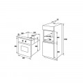 Lò nướng âm tủ ICONIC Hafele 535.02.721