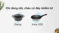 nòi sử dụng trên Bếp Từ Malloca MH-02I D