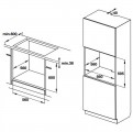 Lò nướng âm tủ Hafele HO-T60D 534.05.561