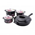 Chảo sứ dùng cho bếp từ ROYALCOOKS PREMA DELGADO RC-PRE27-BWL