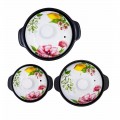 Bộ 3 Nồi Sứ ROYALCOOKS SANTA ROSA IHRC-SET03