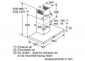 Kích thước Máy hút khói khử mùi treo tường BOSCH DWB97IM50