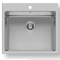 Chậu rửa bát inox Pyramis ISTROS (50X40) 1B