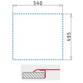 Chậu rửa bát inox Pyramis ISTROS (50X40) 1B