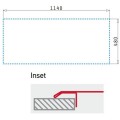 Chậu rửa bát inox Pyramis AMALTIA (116X50) 2B 1D (INOX BÓNG)