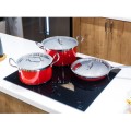 Bộ nồi chảo màu đỏ Hafele COOKWARE- RED 531.08.042