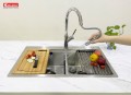 Hình ảnh Chậu rửa chén bát Konox Topmount Series KN8250TD