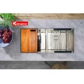 Chậu rửa chén bát Konox Workstation - Undermount Series KN8745DUB