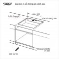 Bếp từ đôi Chefs EH-DIH320 lắp âm