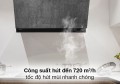 Công suất Máy hút mùi Hafele HH-WVS90A 533.86.003