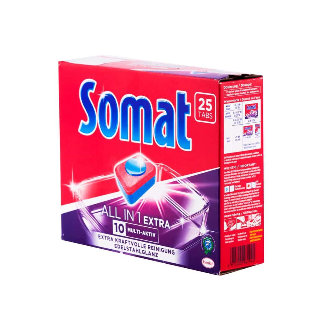 Viên rửa bát Somat All in 1 Extra 25 viên