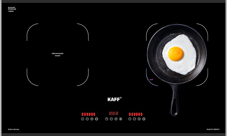 Bếp từ kết hợp hồng ngoại kết hợp Kaff KF-EG901IH
