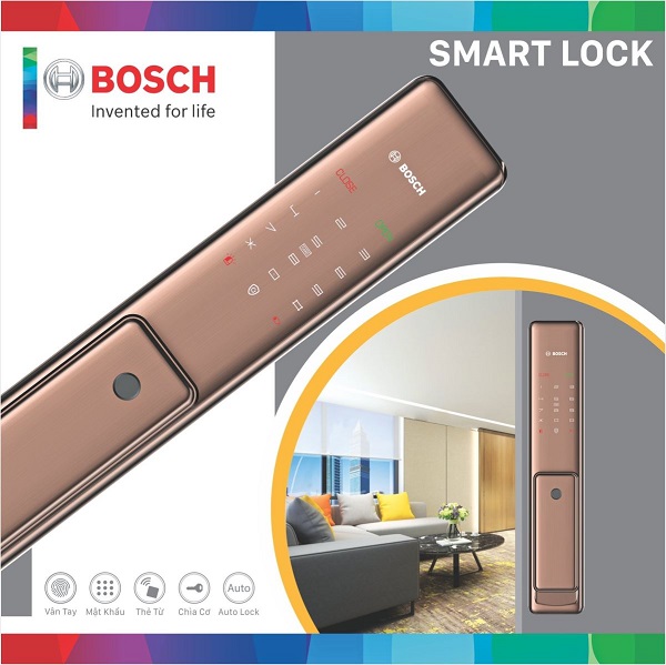Khóa cửa điện tử Bosch FU750