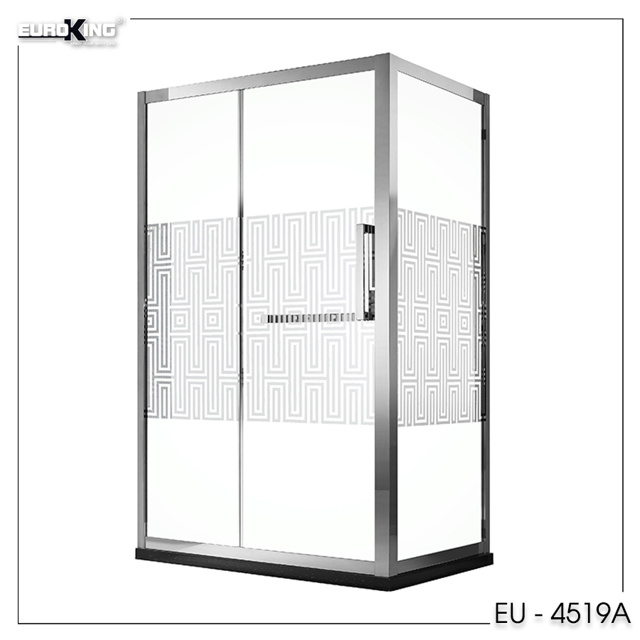 Phòng tắm vách kính Euroking EU-4519A 900mm
