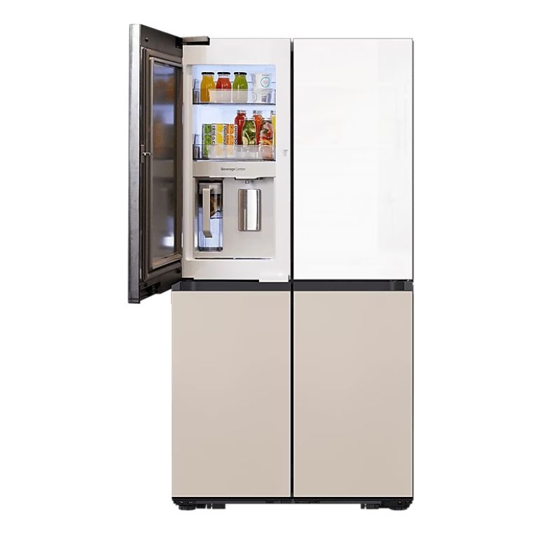 Tủ lạnh 4 cánh side by side 648 lít Samsung Bespoke RF59CB66F8S/SV