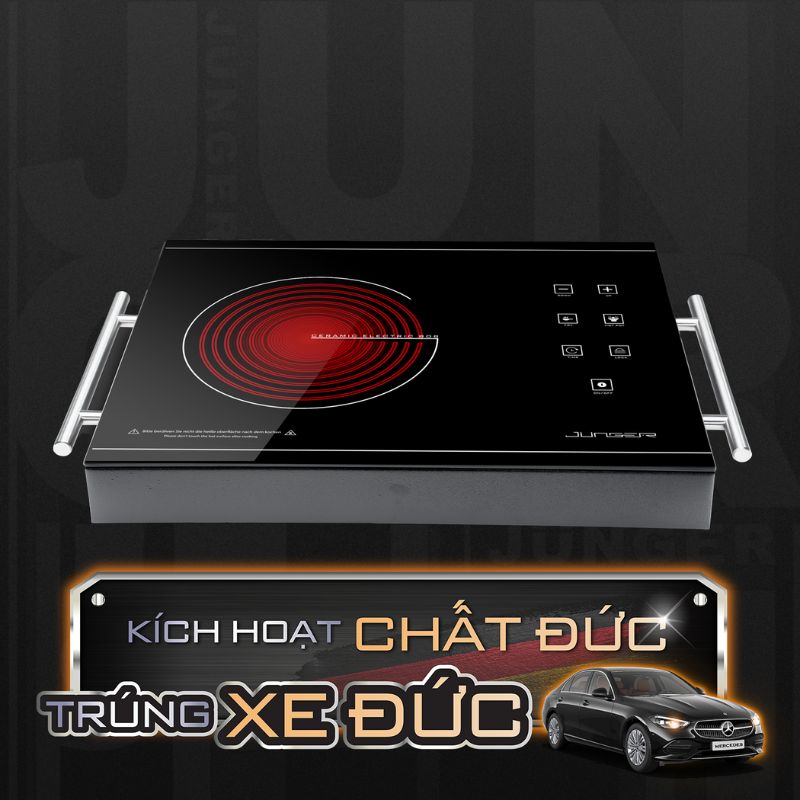 Bếp hồng ngoại đơn Junger ASC-86 di động