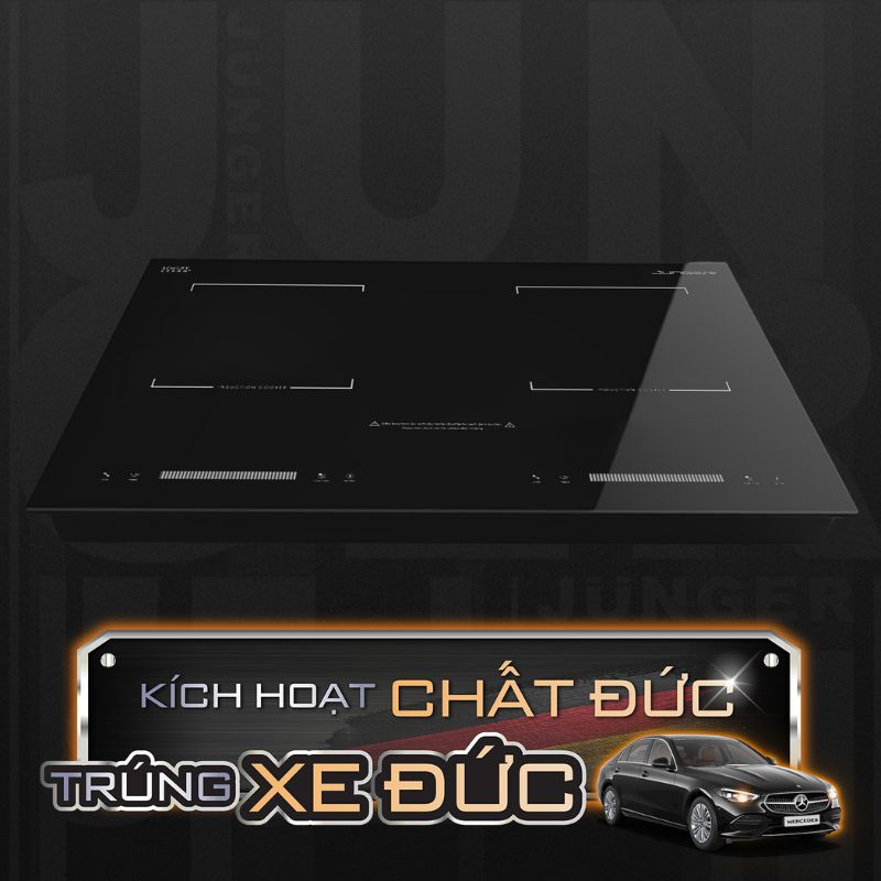 Bếp từ đôi Junger CEJ-200-II lắp âm