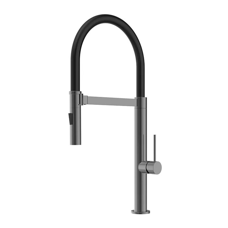 Vòi rửa bát Hafele HT24-SH1F527-TITAN 570.85.451 có dây rút