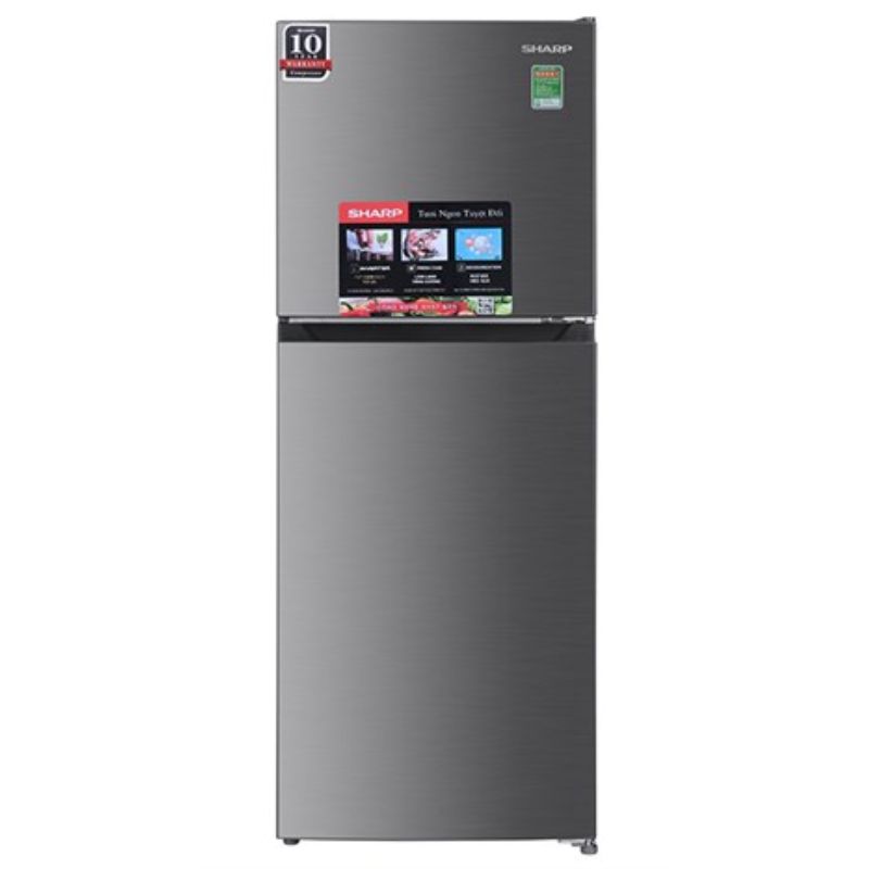 Tủ lạnh 2 cánh 197 Lít Sharp SJ-X215V-SL