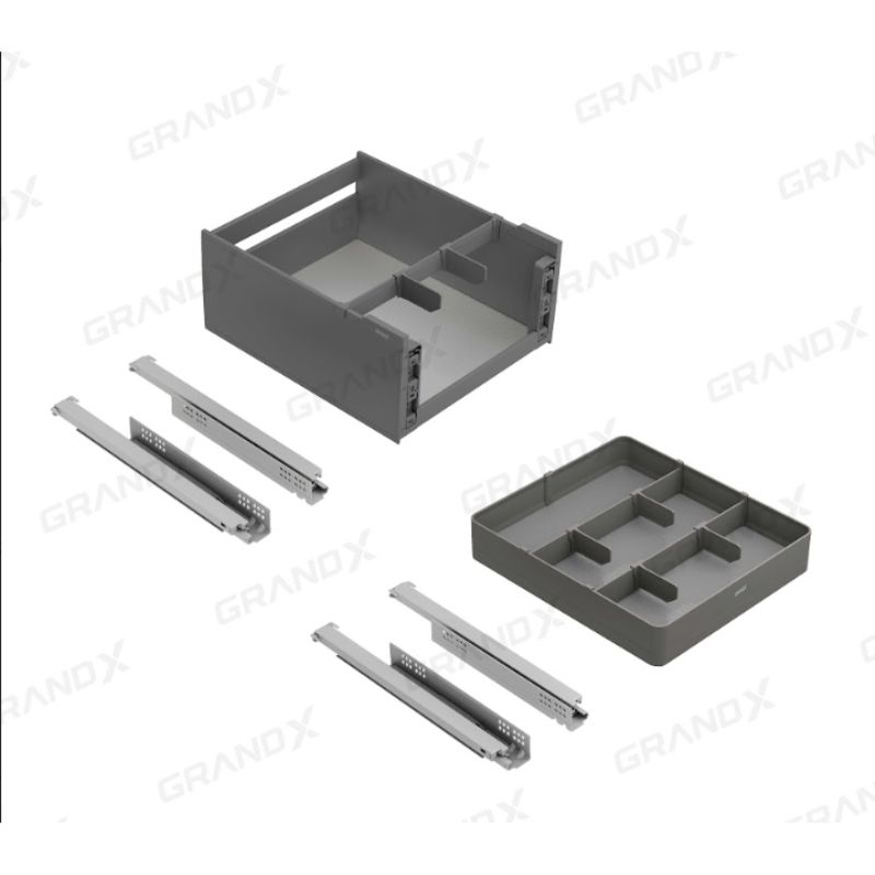 Giá gia vị 3 tầng độc lập Titanium GrandX XS.40MT 