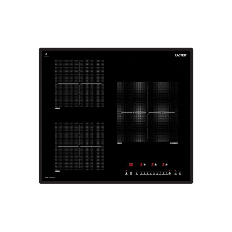 Bếp từ Faster FS 613SI 3 vùng nấu lắp âm