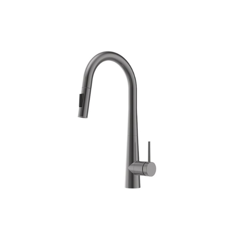 Vòi rửa bát nóng lạnh Hafele LUX-P HT25-SH1F449 570.85.046 Titan