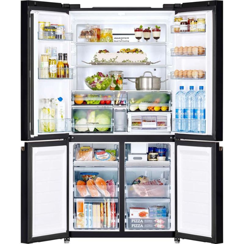 Tủ lạnh Hitachi Inverter Multi Door R-WB640VGV0 GBK (569L)