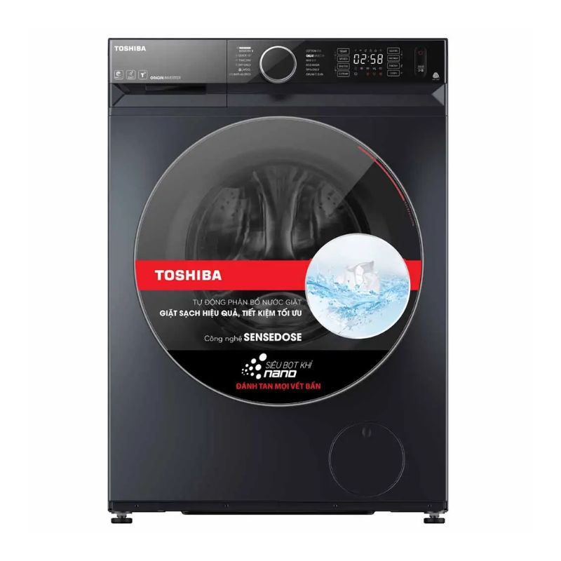 Máy Giặt Sấy Toshiba Inverter Giặt 12.5 Kg – Sấy 8 Kg TWD-BM135GF4V(MG)
