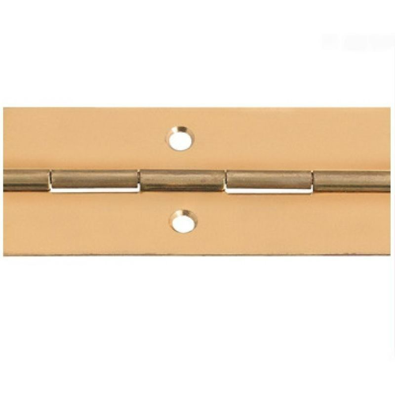 Bản lề piano 32x0.8mm x3.5m (đồng bóng) Hafele 351.03.847