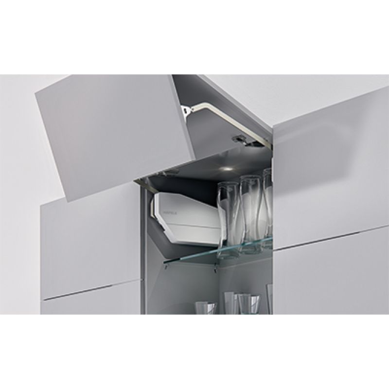 Tay Nâng 2 Cánh FREE FOLD-E Màu Trắng Hafele 372.29.704