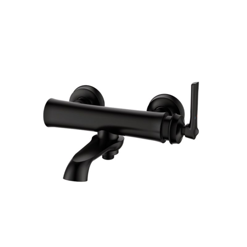 Bộ trộn nổi 2 đường nước Kyoto màu đen HÄFELE 589.35.096