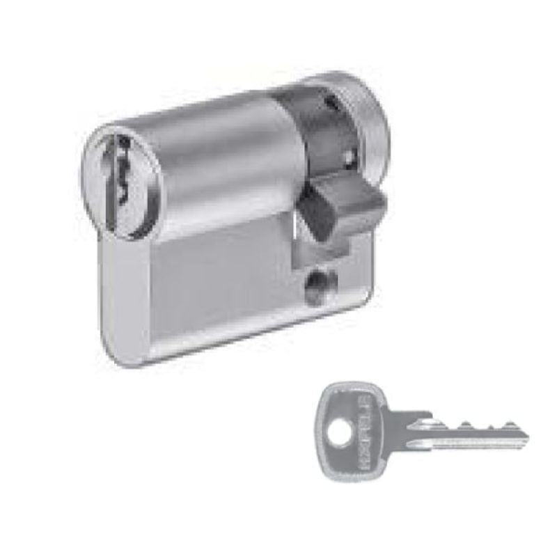 Ruột khóa một đầu chìa, chìa chủ_EM Hafele 916.96.112