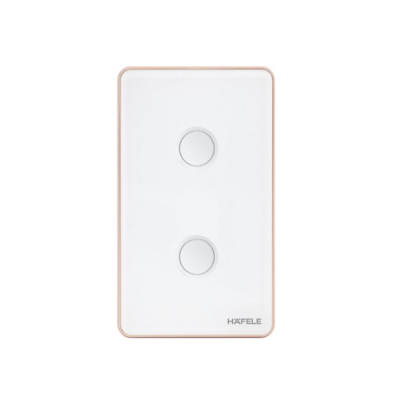 Công Tắc Đèn Thông Minh 2 Gang Hafele 820.71.004