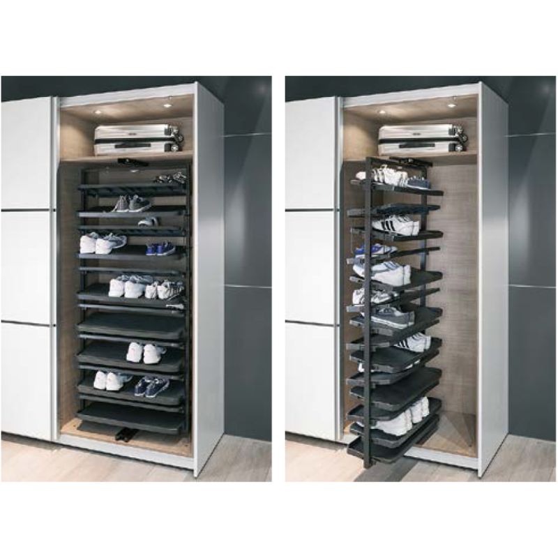 Kệ Để Giày 14 Tầng Cao 1680mm Hafele 806.22.501