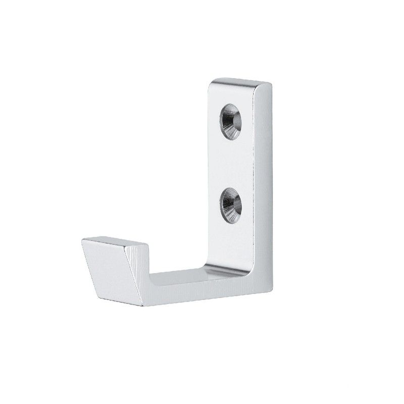 Móc treo quần áo bằng nhôm màu bạc Hafele 842.20.959