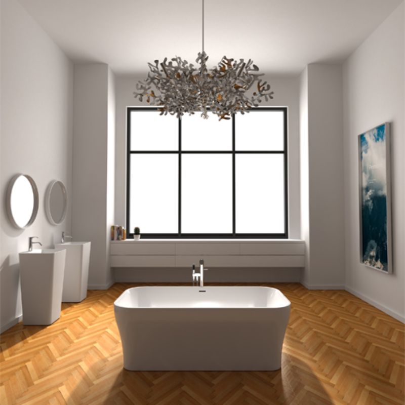 Bồn tắm Vanessa EuroKing không massage EU-6028 Nhám/Đen