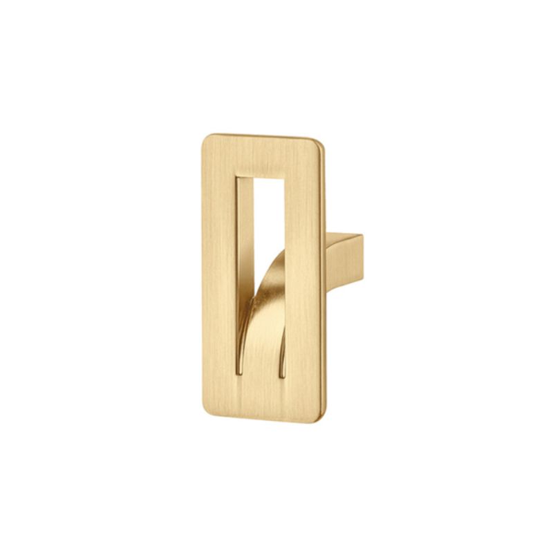 Tay nắm tủ Hafele 106.70.592 hợp kim màu vàng