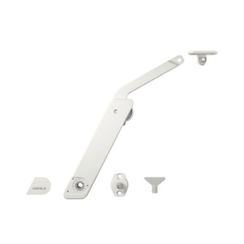 Tay nâng Free Flap Model B – Trắng, lắp trái Hafele 372.39.811