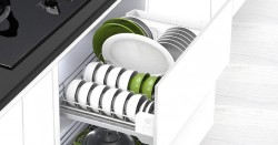 Rổ bát đĩa cho ngăn kéo trên Hafele 545.14.929, 900mm