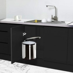 Thùng rác gắn cánh CUCINA VIOLA 502.24.005 14 lít