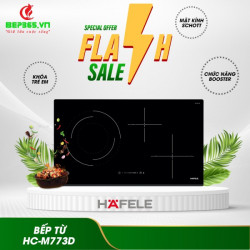 Bếp từ kết hợp hồng ngoại 3 vùng nấu Hafele HC-M773D 536.61.705