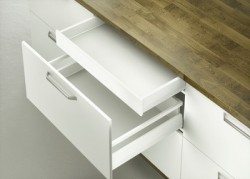 Bộ ngăn kéo Hafele 513.06.385 Matrix Box P35 VIS 16/92/1200/500mm xám đậm