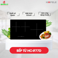Bếp từ Hafele 3 vùng nấu HC-IF77D 536.61.665 lắp âm