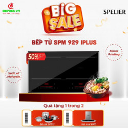 Bếp từ đôi Spelier SPM 929I PLUS lắp âm