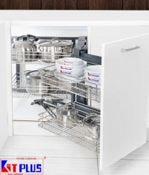 Giá liên hoàn Inox nan tròn Kit Plus DK.16B VIP - R