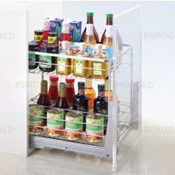 Giá gia vị inox 201 nan dẹt Eurogold ES612.35B