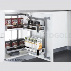 Tủ kho 2 tầng Inox hộp cánh mở Eurogold EKB15245