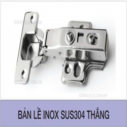 Bản lề inox SUS304 thẳng EUROGOLD EWP101