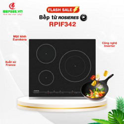 Bếp từ Rosieres 3 vùng nấu RPIF342 lắp âm